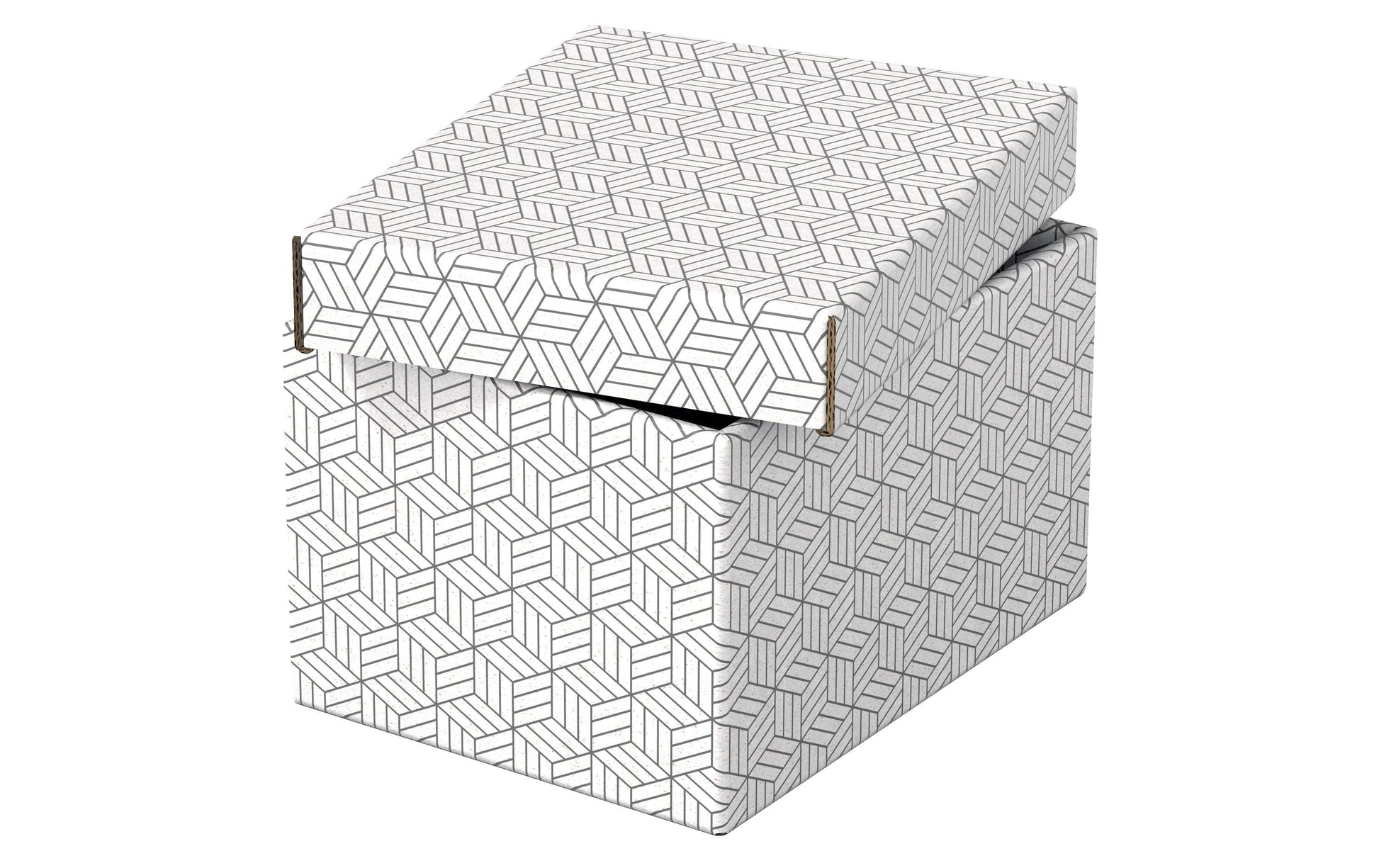 Leitz Aufbewahrungsbox 4,7 l – Karton – Weiss – 200 × 150 × 255 mm – 3 Stück