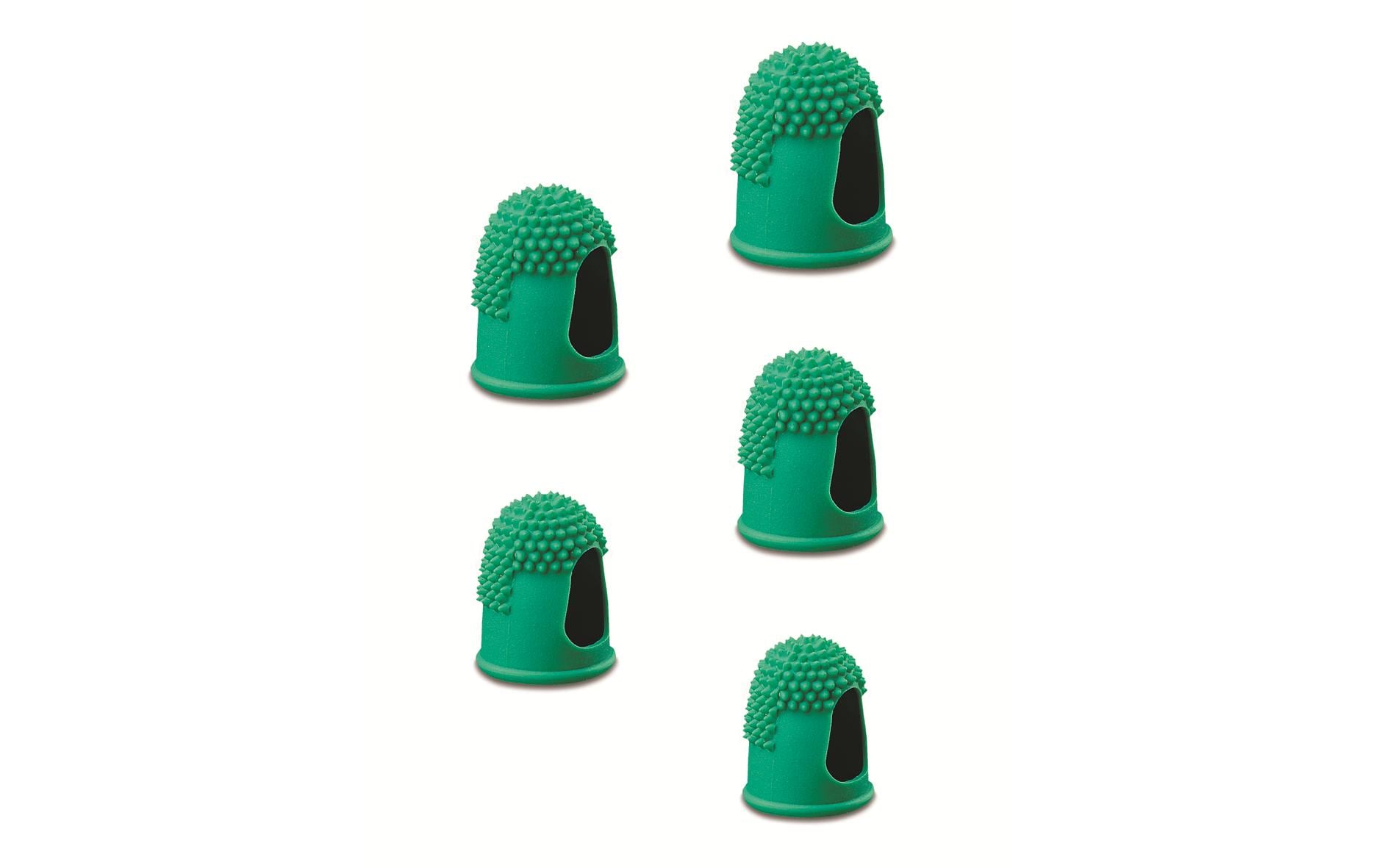 Laufer Blattwender – grün – Ø 19 mm, Höhe 20 mm – Kunststoff, 10 Stück