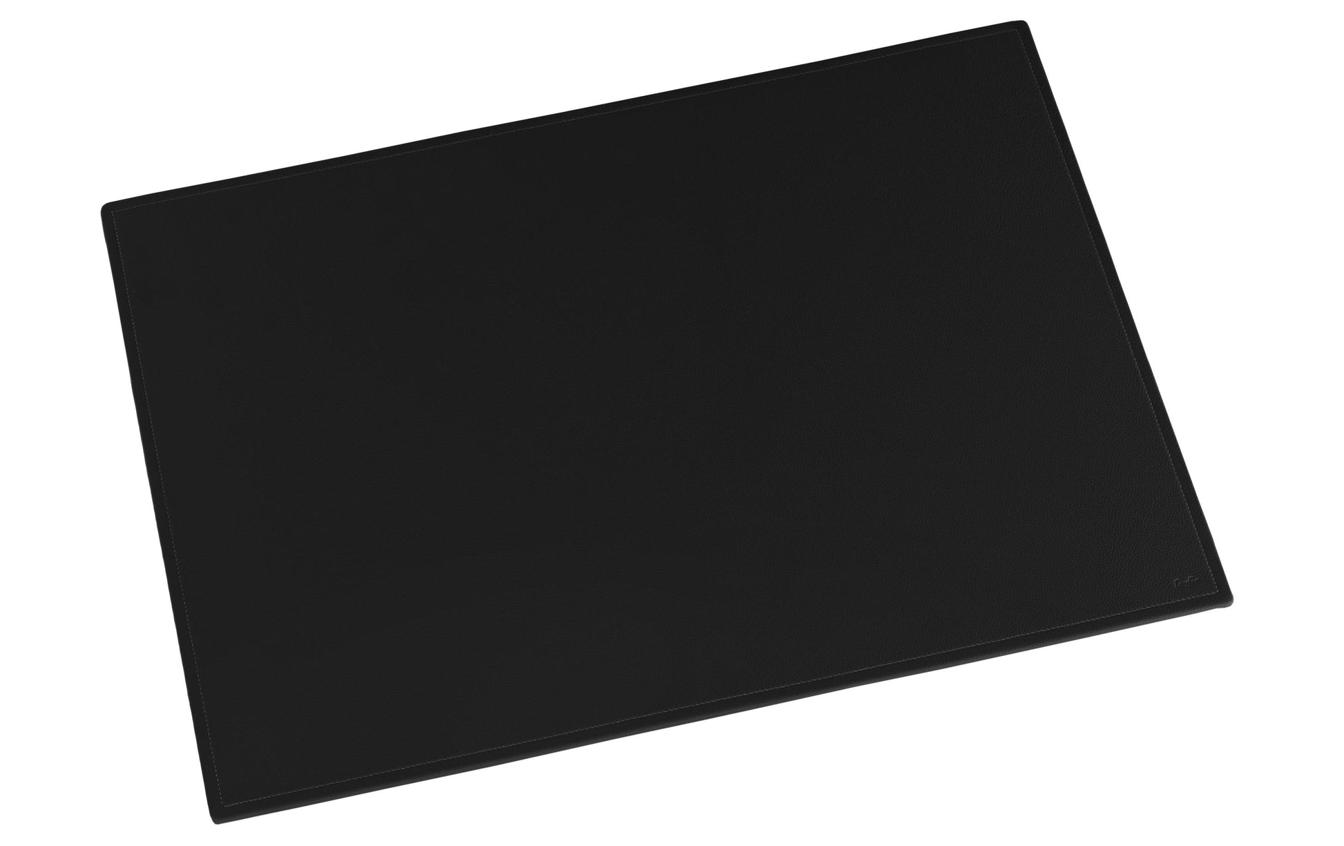 Laufer Schreibtischunterlage Scala – 450 × 650 mm, Rindsleder, Schwarz, Rutschfest, 1 Stück