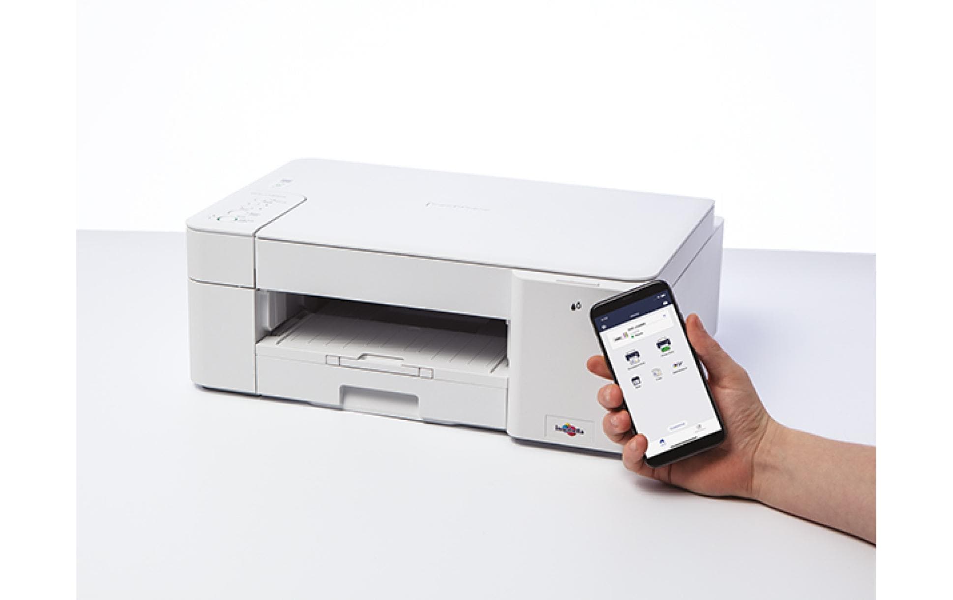 Brother DCP-J1200W – Farbiges Tintenstrahl-MFP A4, 3-in-1 – USB/WLAN – Duplex – 16 Seiten/Min S/W, 9 Seiten/Min Farbe
