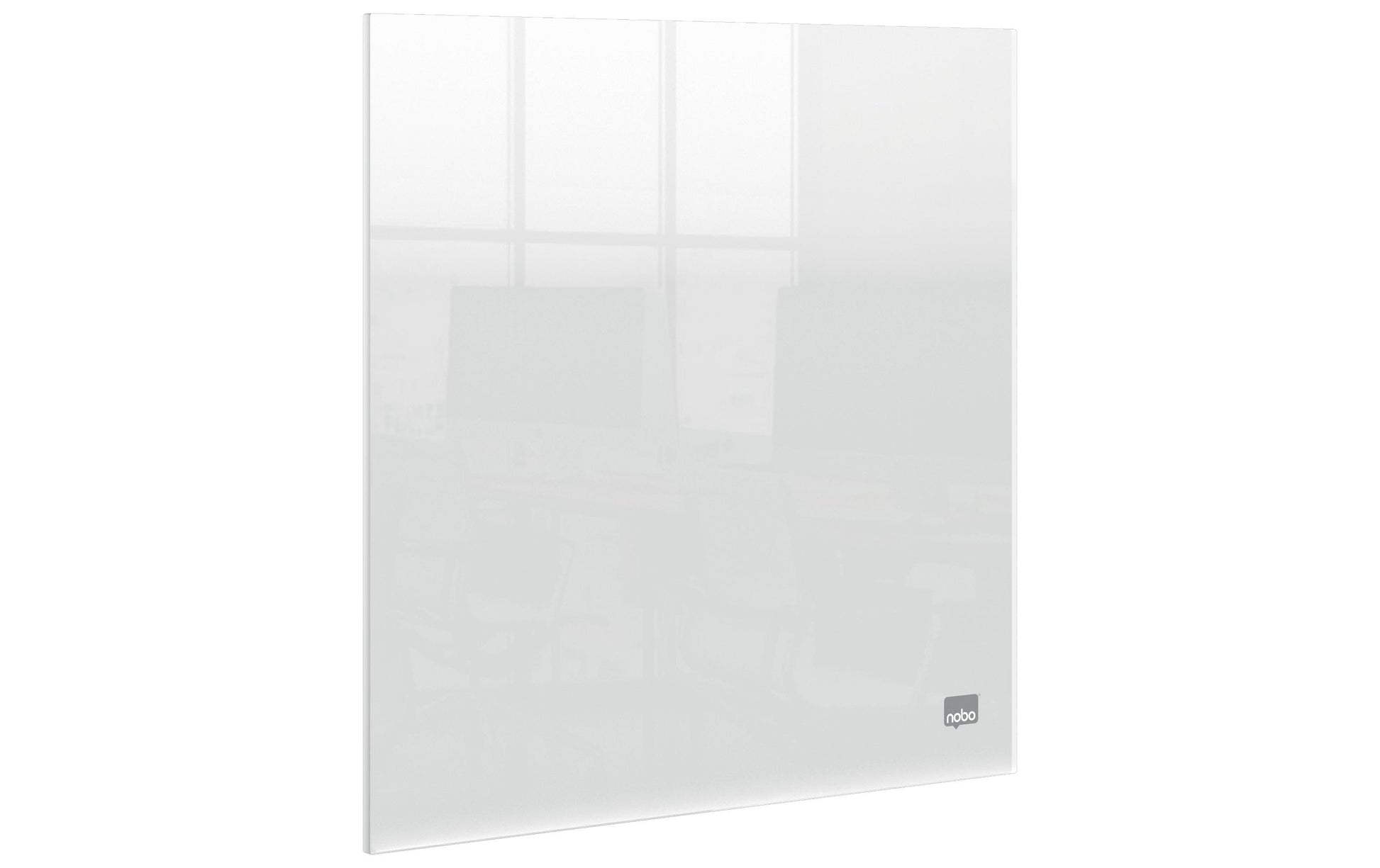 Nobo Whiteboard – 30 × 30 cm, Acryl, Wandmontage, inkl. Stift, Klebepads, Montagesatz