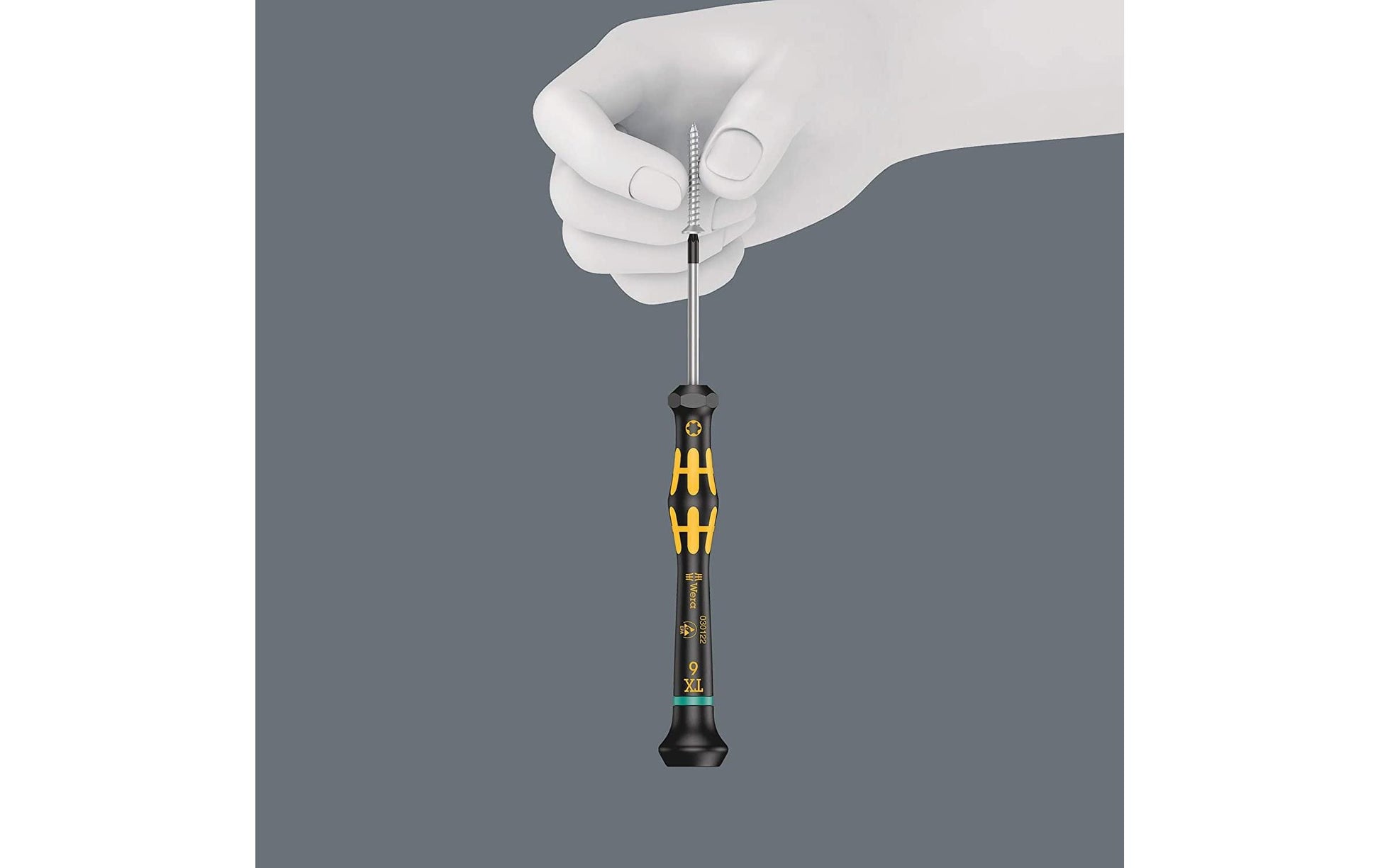 Wera 1567 ESD Micro – Präzisions-Schraubenzieher-Set TX 5 × 40 mm, 1-teilig, ESD – 05030401001