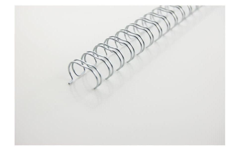 GBC Bindedisc-Ringe – für A4 – Ø 8 mm, schwarz, Draht – 100 Stk.