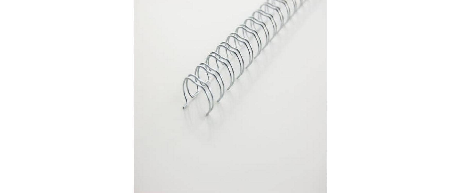 GBC Bindedisc-Ringe – für A4 – Ø 8 mm, schwarz, Draht – 100 Stk.