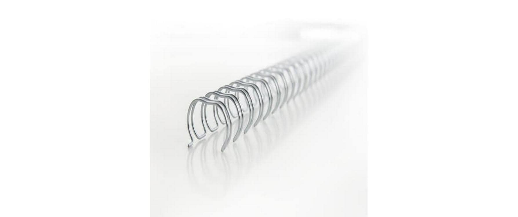 GBC Bindedisc-Ringe – für A4 – Ø 8 mm, schwarz, Draht – 100 Stk.
