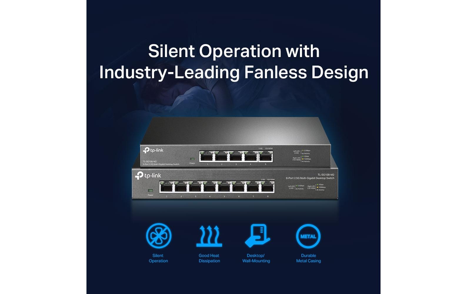 TP-Link TL-SG105-M2 – Switch – 5×2,5G