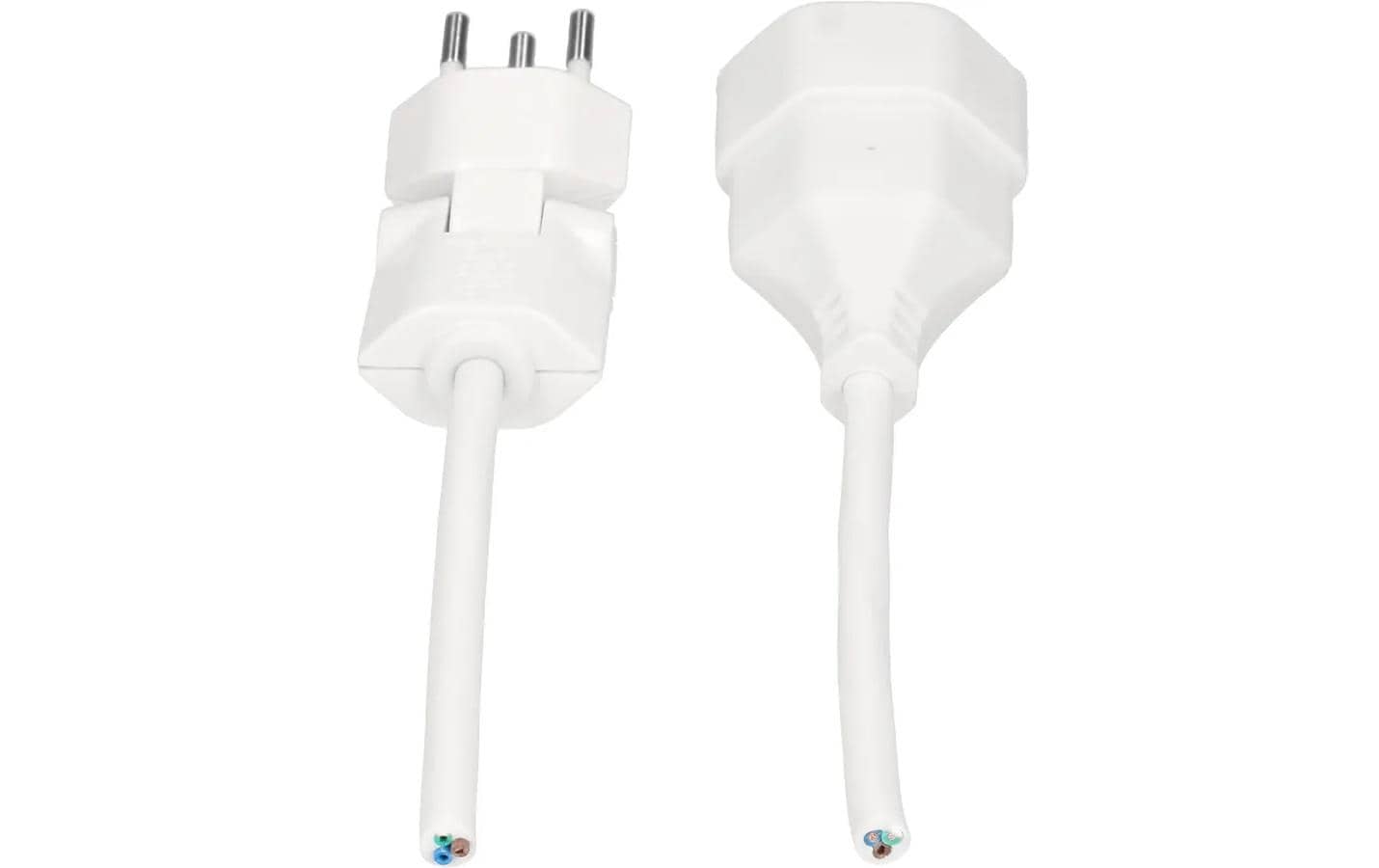 Max Hauri AG Max Hauri Verlängerungskabel – T12–T13, 10 m, 3×1,5 mm², weiss
