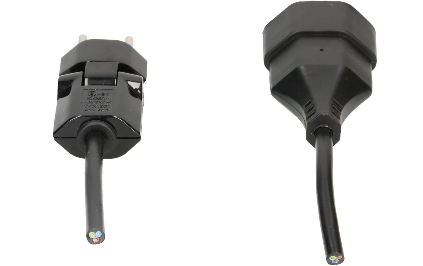 Max Hauri AG Max Hauri Verlängerungskabel – T12–T13, 10 m, 3×1,5 mm², schwarz