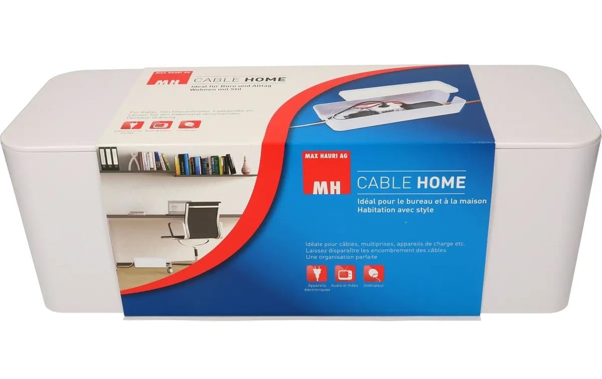Max Hauri AG Max Hauri Aufputz-Box 400×138×155 mm, Kunststoff – Weiss