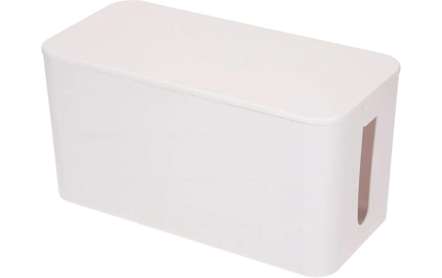 Max Hauri AG Kabelgehäuse – 115 mm × 0,24 m, Kunststoff, Weiss, 1er-Pack