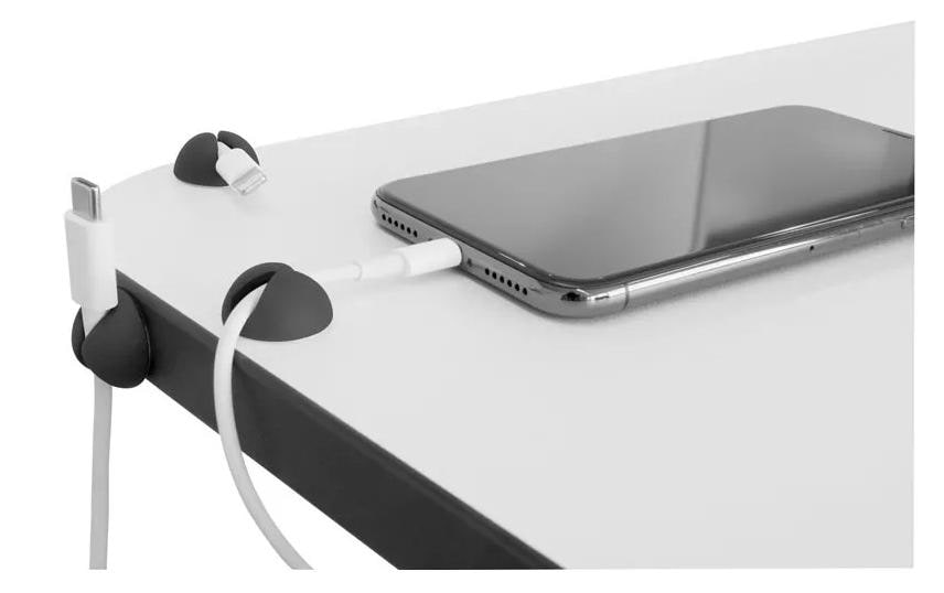 Max Hauri AG Max Hauri Kabel-Clip, selbstklebend, 20×20×15 mm – schwarz