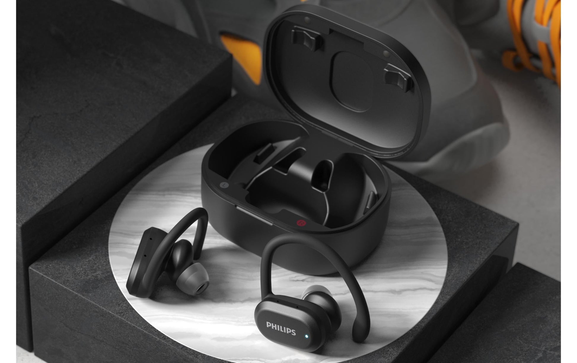 Philips TAA7306BK/00 – True Wireless In-Ear Kopfhörer – Bluetooth, UV-Reinigung – Schwarz – bis 24 h