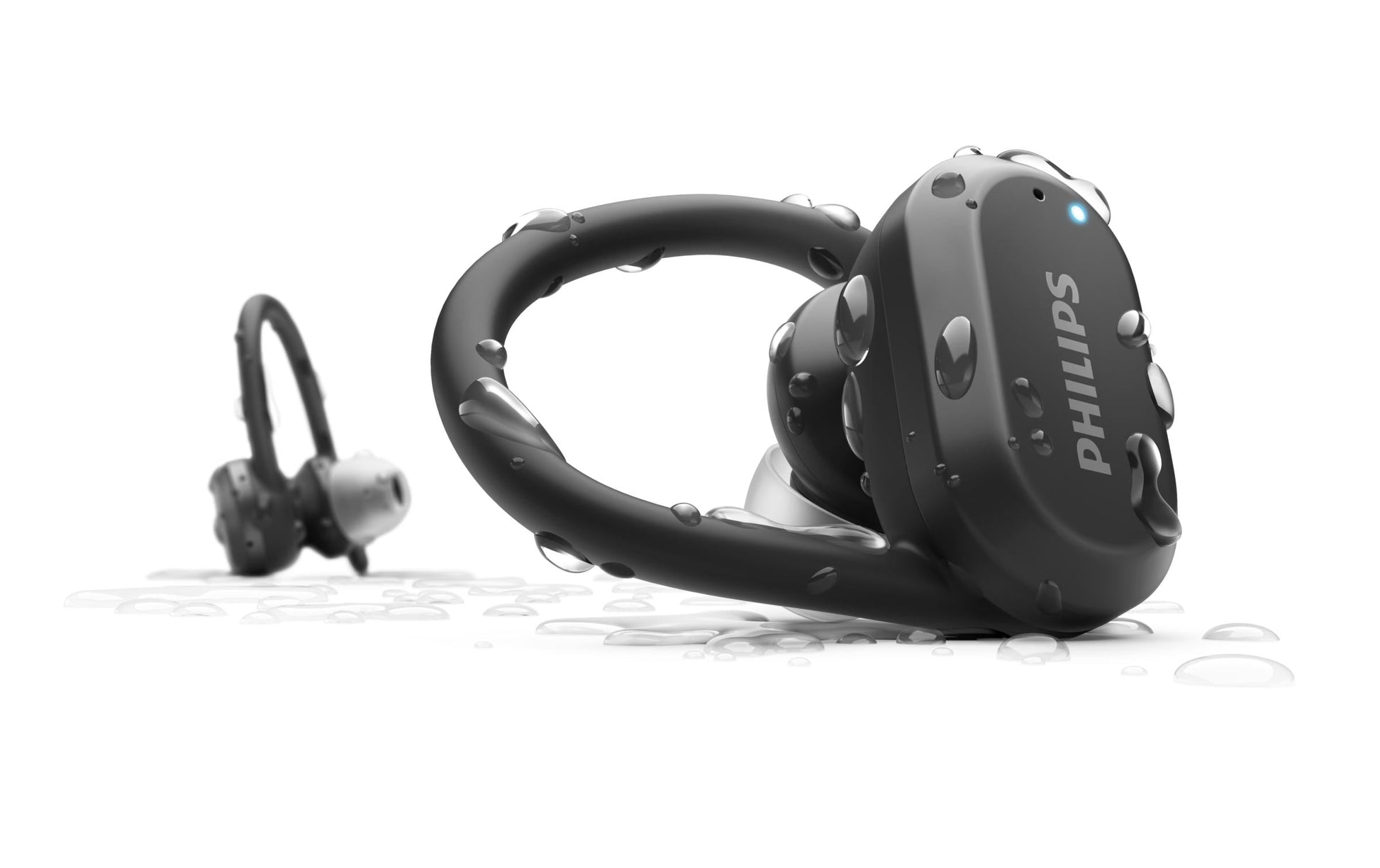 Philips TAA7306BK/00 – True Wireless In-Ear Kopfhörer – Bluetooth, UV-Reinigung – Schwarz – bis 24 h
