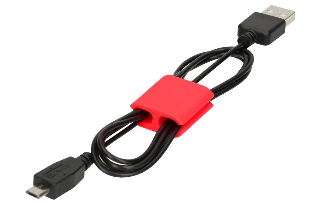 Max Hauri AG Max Hauri Kabel-Clip, selbstklebend, 6 Stk., 25×25×15 mm – blau/grün/rot