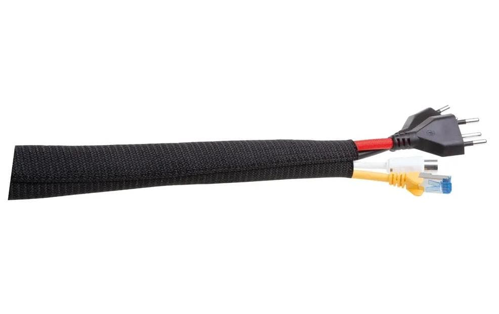 Max Hauri AG Max Hauri Kabelschlauch, Ø 25–40 mm × 2 m – schwarz