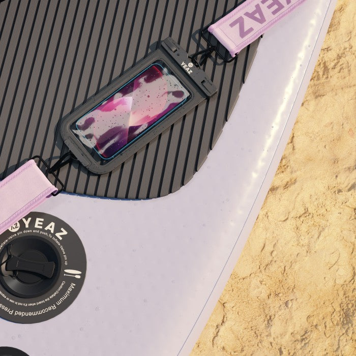 YEAZ Wasserdichte Smartphone-Tasche – für Smartphones – Schwarz – Neopren