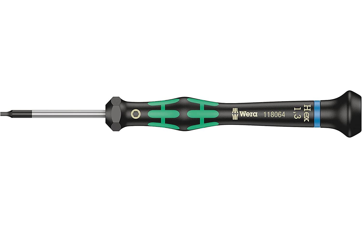 Wera 2054 Hex-Plus – Präzisions-Hex-Schraubenzieher-Set HEX, 1,3 mm, 1-teilig – 05118064001