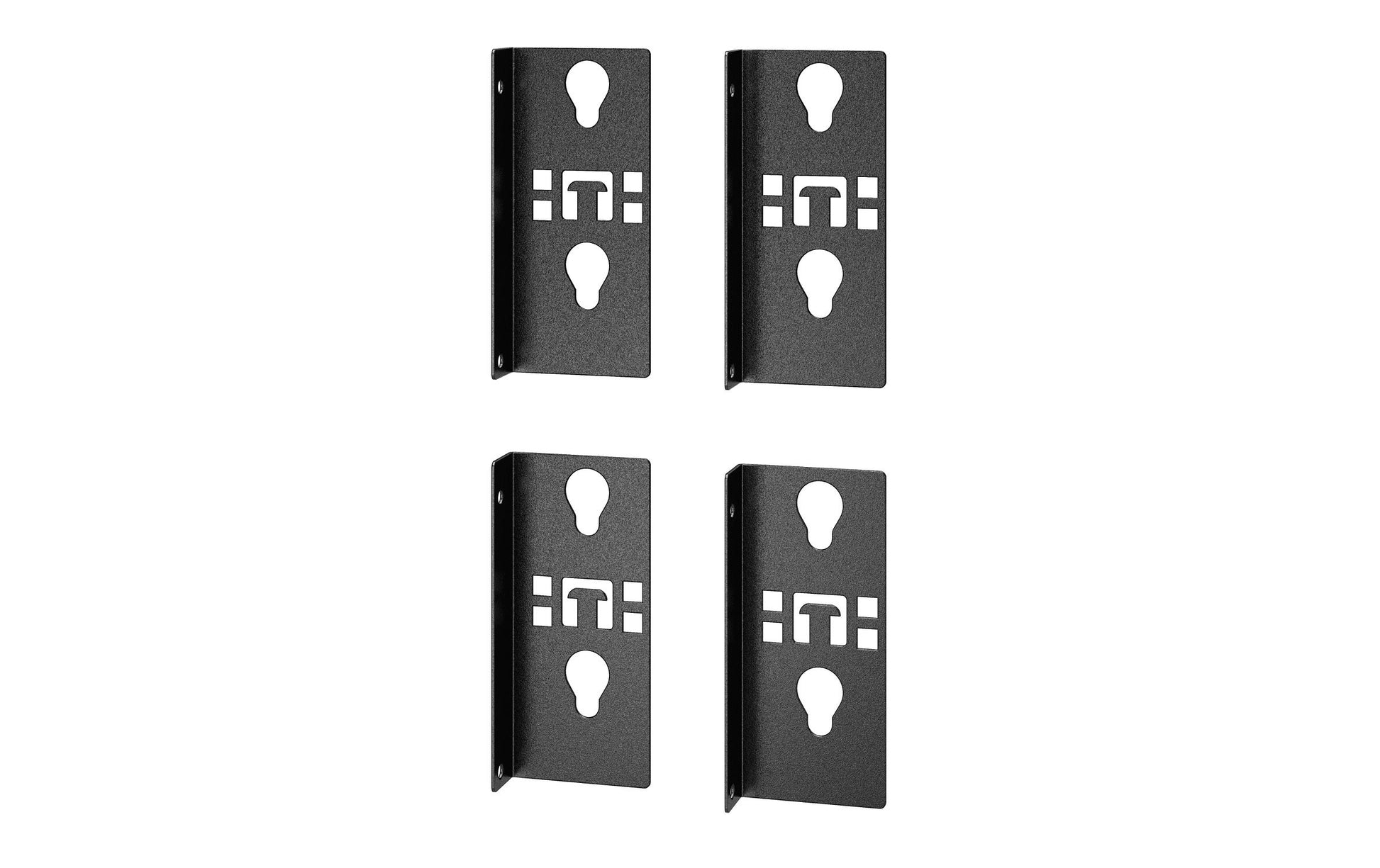 APC ER7PDUBRKTS – PDU-Montagehalter, für APC Easy Rack, 4er-Set, Schwarz