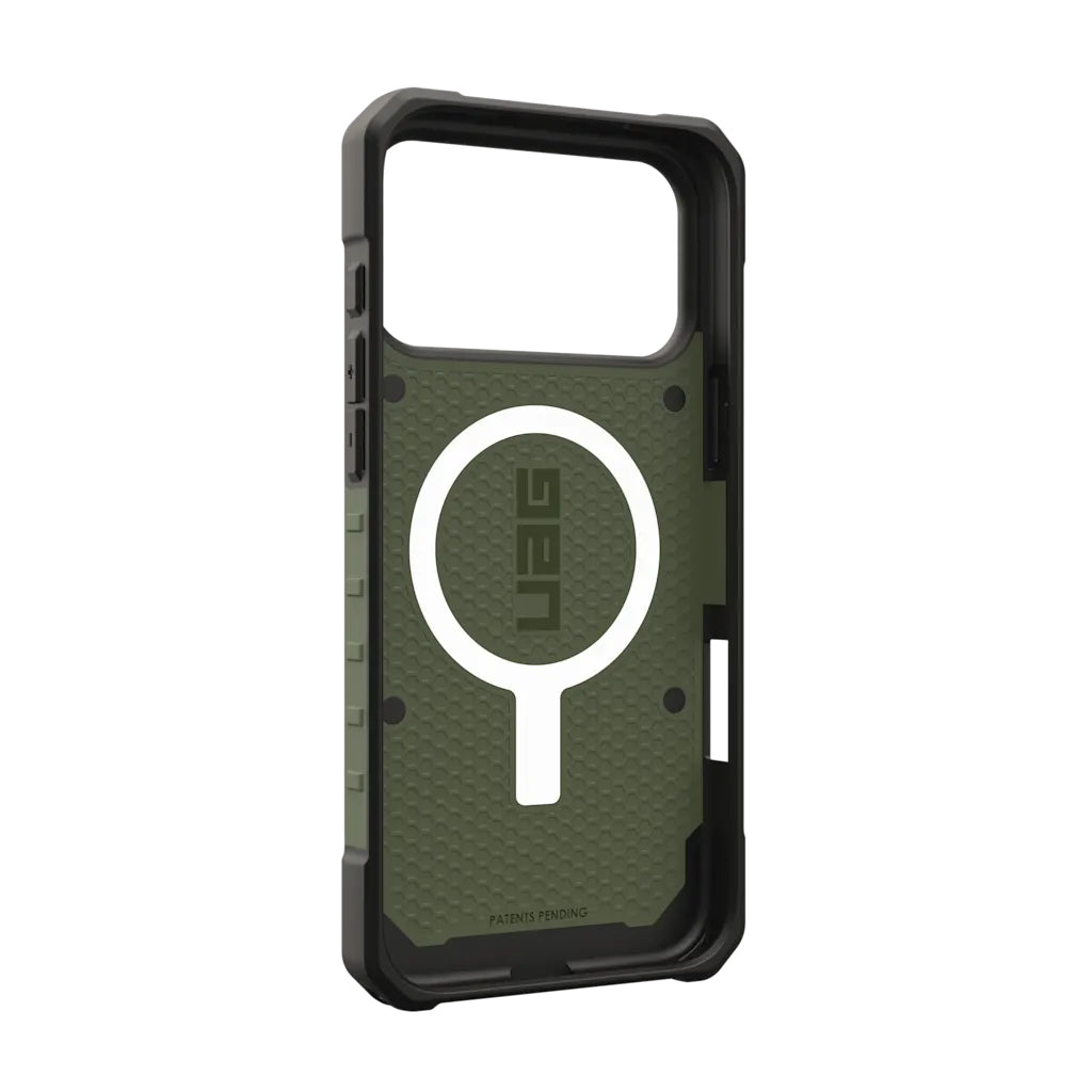 Urban Armor Gear Backcover Pathfinder – für Apple iPhone 17 Pro Max – olivgrün – TPU, MagSafe-kompatibel