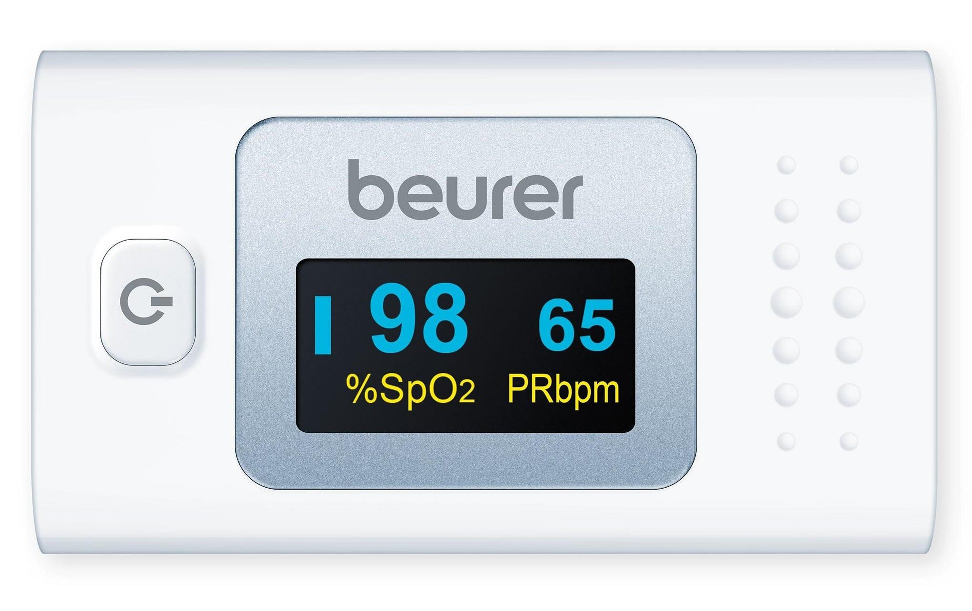 Beurer Pulsoximeter PO35 – Sauerstoffsättigung & Herzfrequenz – Batteriebetrieb (2 × AAA)