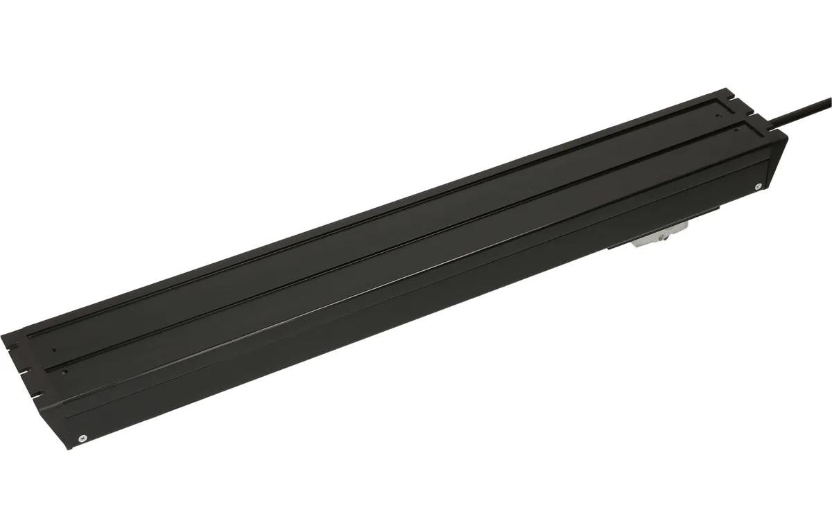Max Hauri AG Max Hauri POWER-LINE Steckdosenleiste, 5×T13, mit Schalter, 1,5 m, Eingang T12, Überstromschutz – schwarz