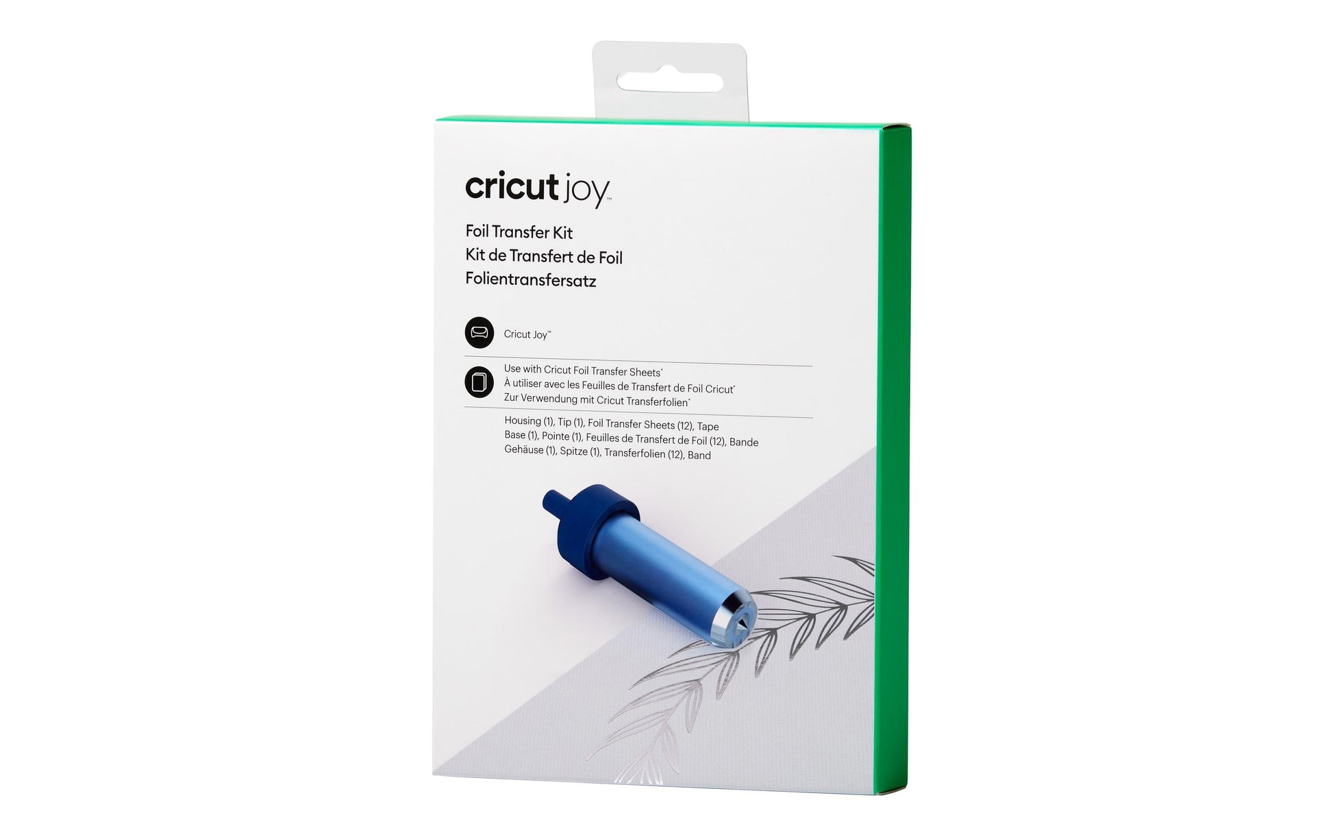 Cricut Werkzeugset, inkl. 12 Folien (101 × 152 mm), Gold/Silber – für Joy