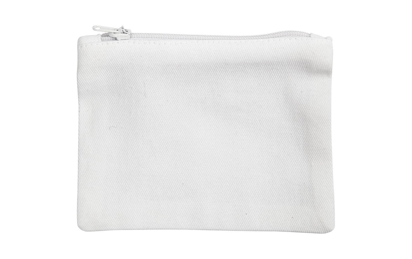 Creativ Company Geldbörse – 9 × 12 cm – Baumwolle – Weiss – 1 Stk.