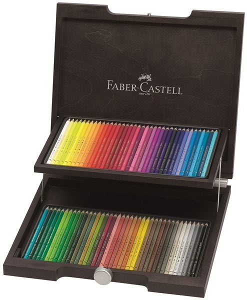 Faber-Castell Buntstifte, mehrfarbig, 72er-Etui – wasserfest, PEFC-zertifiziert, klimaneutral produziert