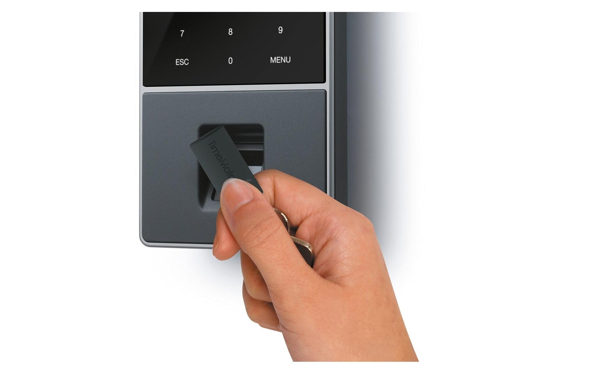 TimeMoto TM-828SC – Terminal – MIFARE/RFID, Fingerabdruck, Codeeingabe