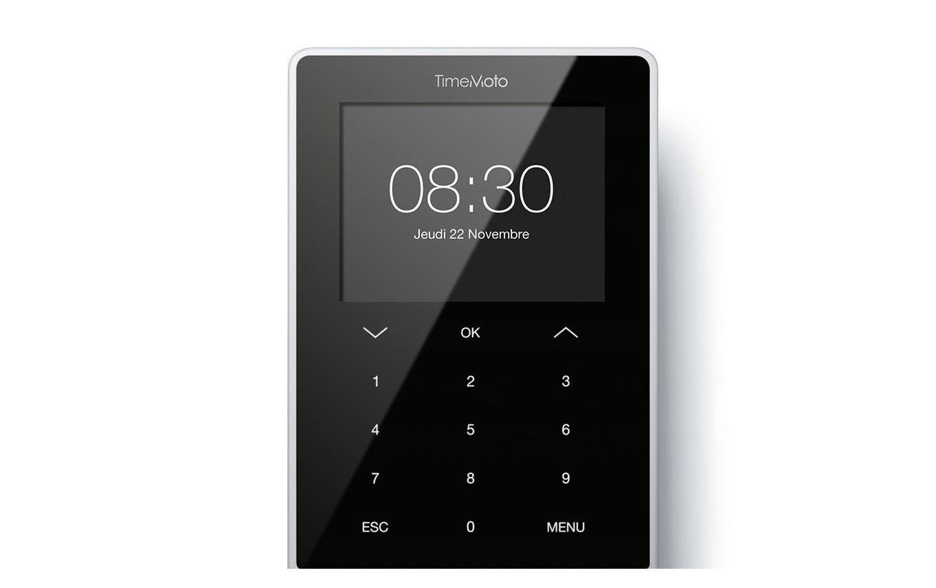 TimeMoto TM-828SC – Terminal – MIFARE/RFID, Fingerabdruck, Codeeingabe