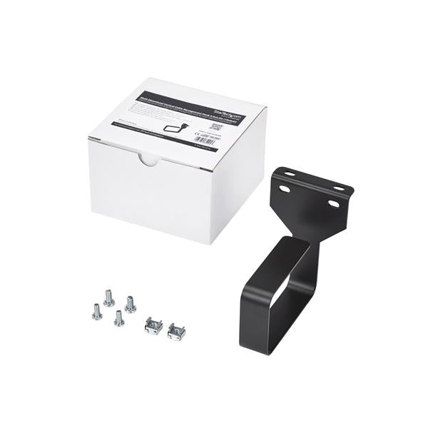 StarTech.com Kabelring, 1,5U, Stahl, Schwarz