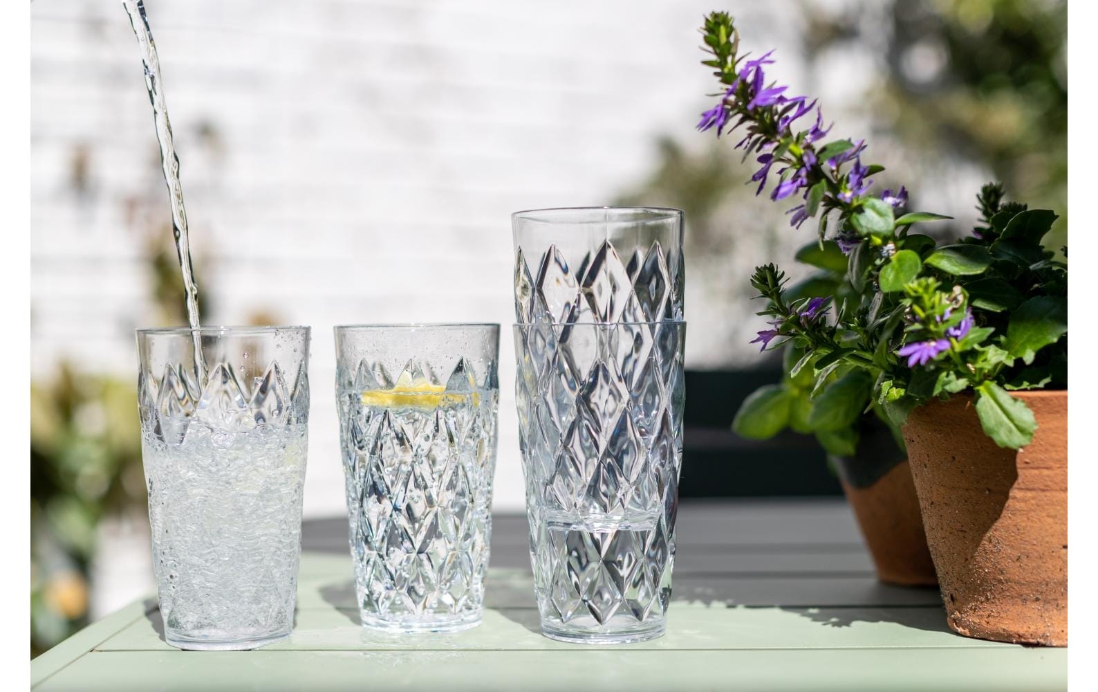 koziol Trinkbecher – 200 ml, Ø 8,4 cm, H 9,0 cm, Kunststoff, Transparent, spülmaschinenfest, BPA-frei