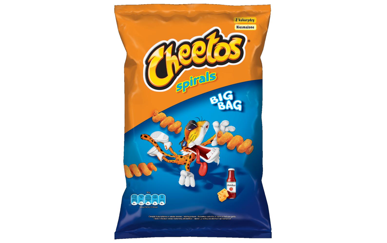 Cheetos Spiralen Maissnack – 80 g