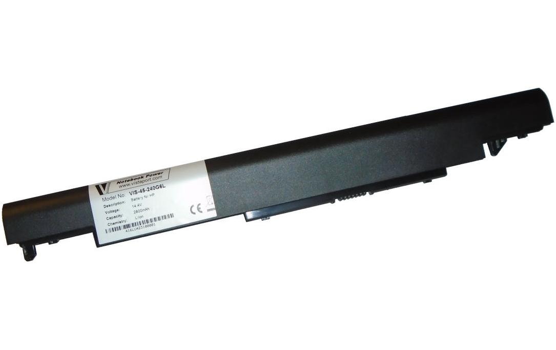Vistaport Notebook-Akku – für HP 240 G6, 250 G6, 255 G6 – 40 Wh, 14,4 V – Schwarz