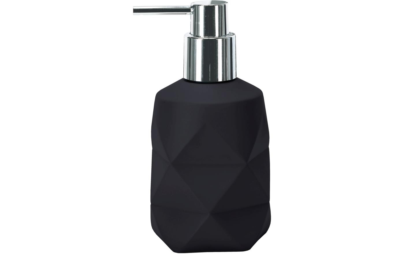 Kleine Wolke Crackle Seifenspender – Polyresin, schwarz, 200 ml