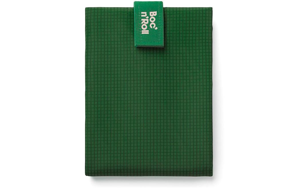 Roll'eat BocnRoll Active – Lunchbox 14 × 15 cm, Polyester (PES)/TPU, dunkelgrün