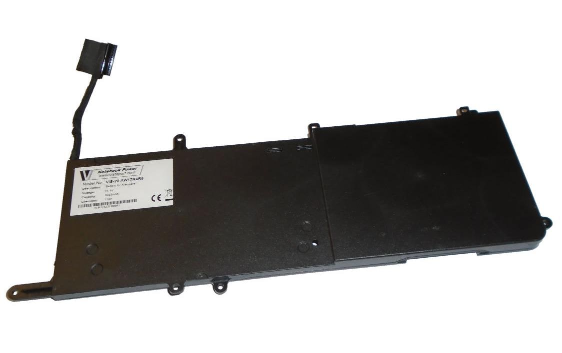 Vistaport VIS-20-AW17R4R5 Notebook-Akku – für Dell Alienware 17 R4–R5, 15 R3–R4 – 95 Wh, 11.4 V (6 Zellen)