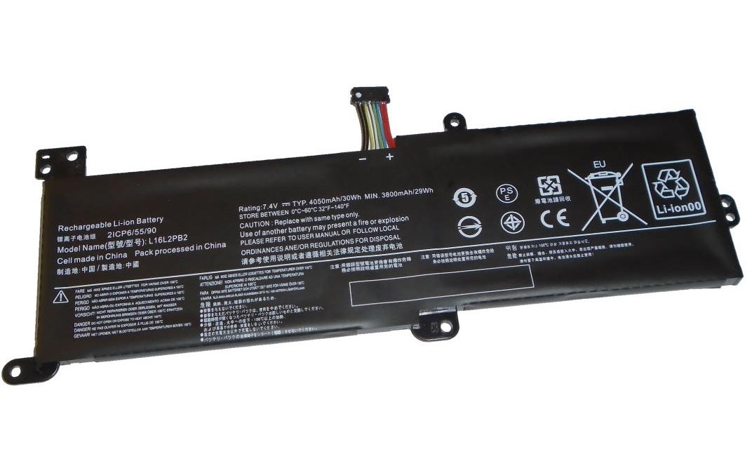 Vistaport Notebook-Akku – für Lenovo IdeaPad 320/330/520 Modelle – 35 Wh, 7,5 V – Schwarz