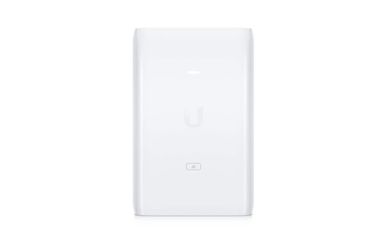 Ubiquiti U-POE-AT PoE-Injektor 30 W – IEEE 802.3at – Gigabit Ethernet, 48 V – Weiss
