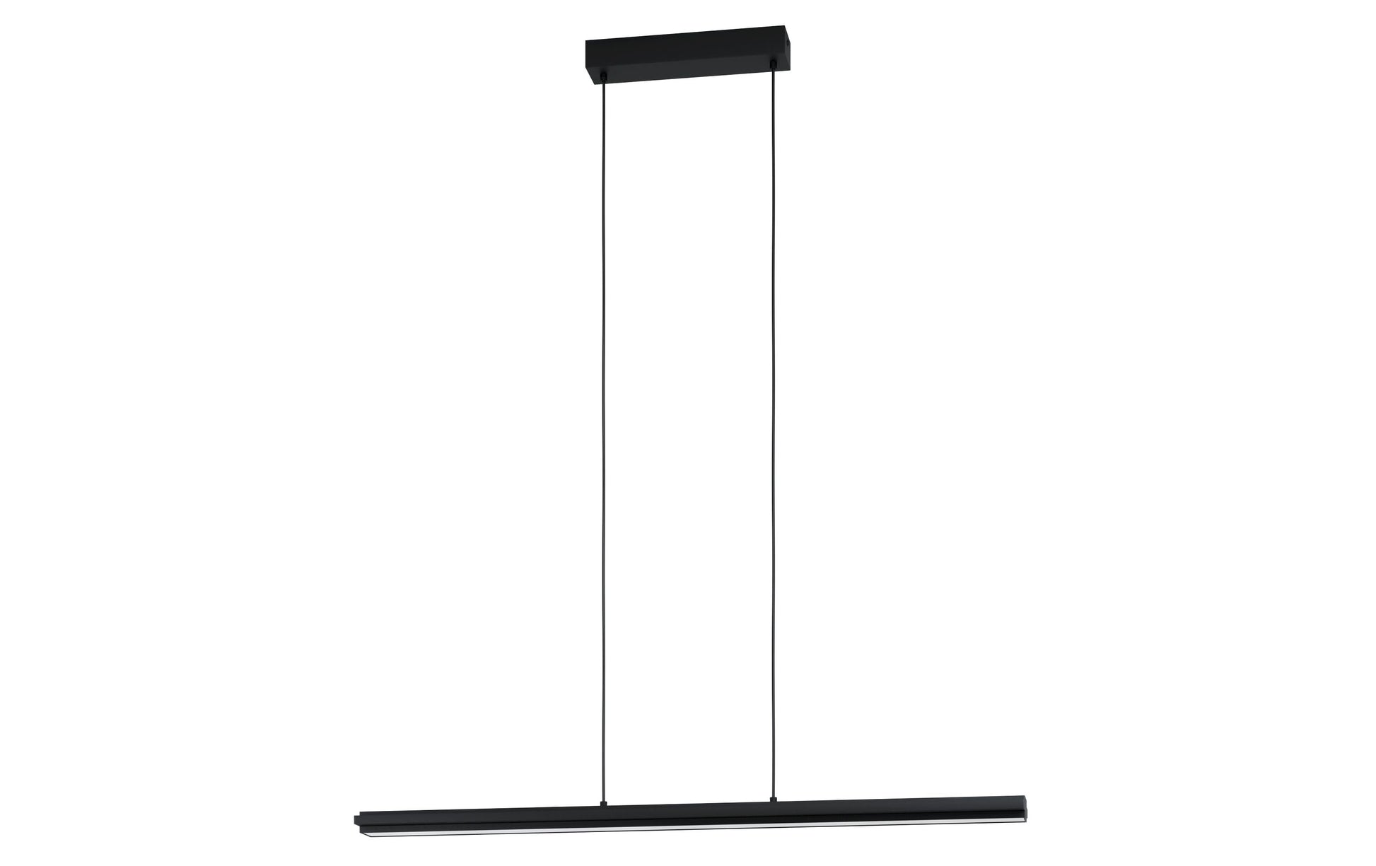 EGLO Deckenleuchte Cambulos – 93,5 cm, 4000 lm, 34 W, 3000 K, dimmbar, schwarz/weiss, inkl. Leuchtmittel
