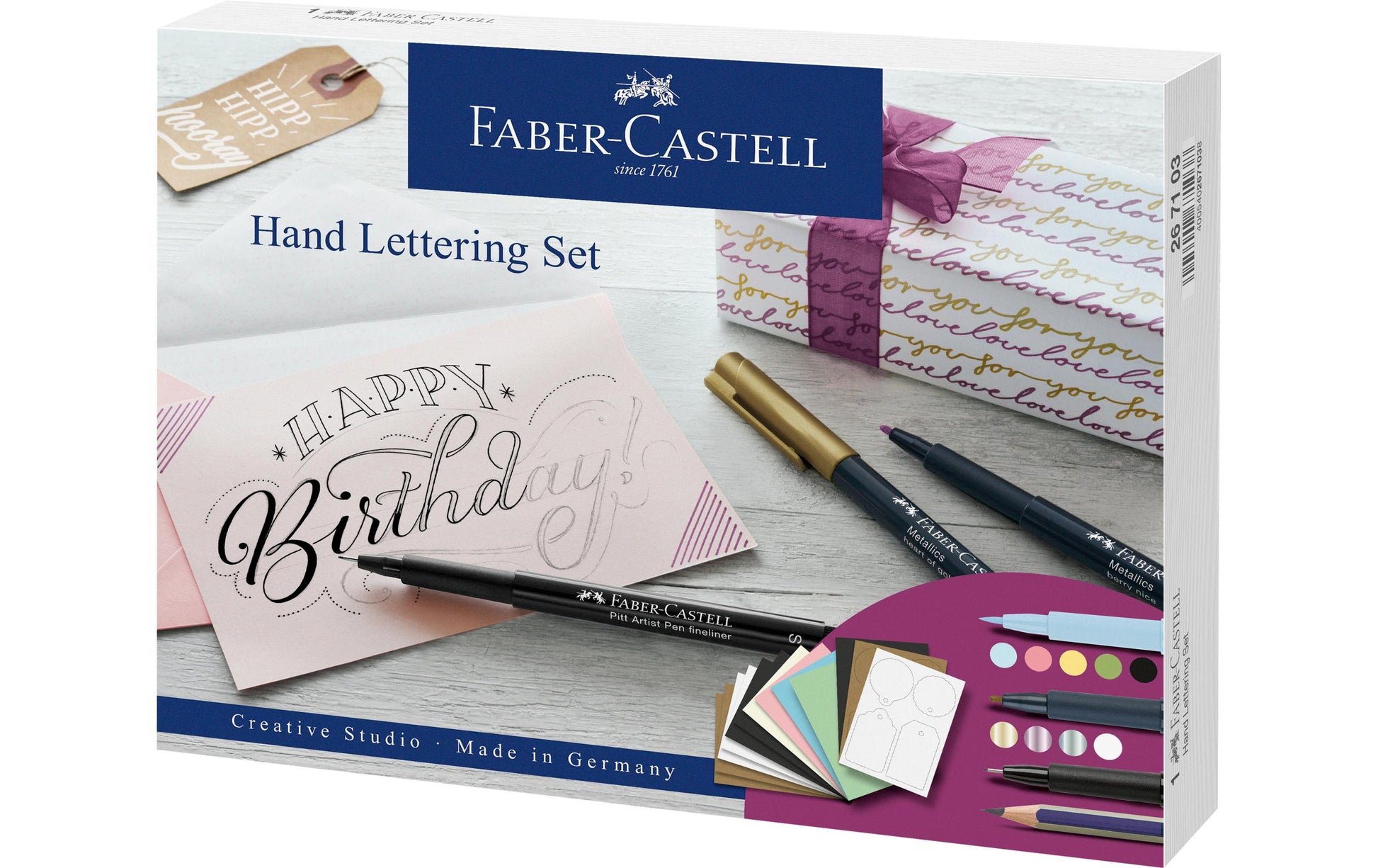 Faber-Castell Filzstifte Handlettering, 12 Stk.