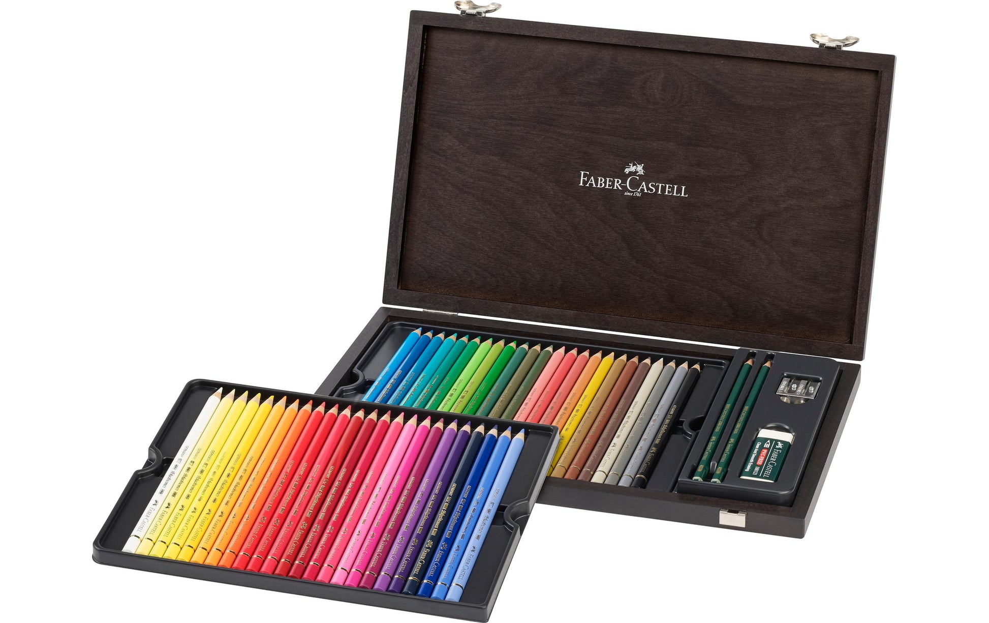 Faber-Castell Buntstift Polychromos, mehrfarbig, 48er-Set – Ø 3,8 mm