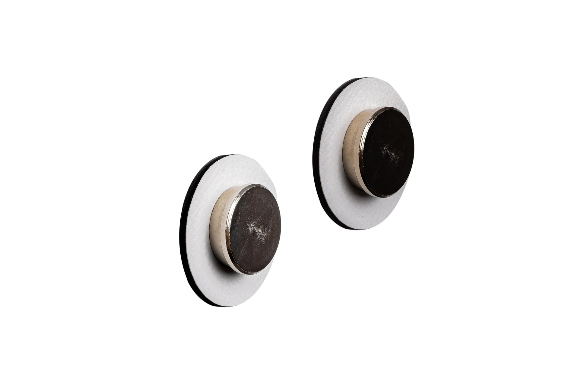 Silwy Montagepad – 50 × 50 mm, weiss, bis 0,08 kg, für Glas, Innen