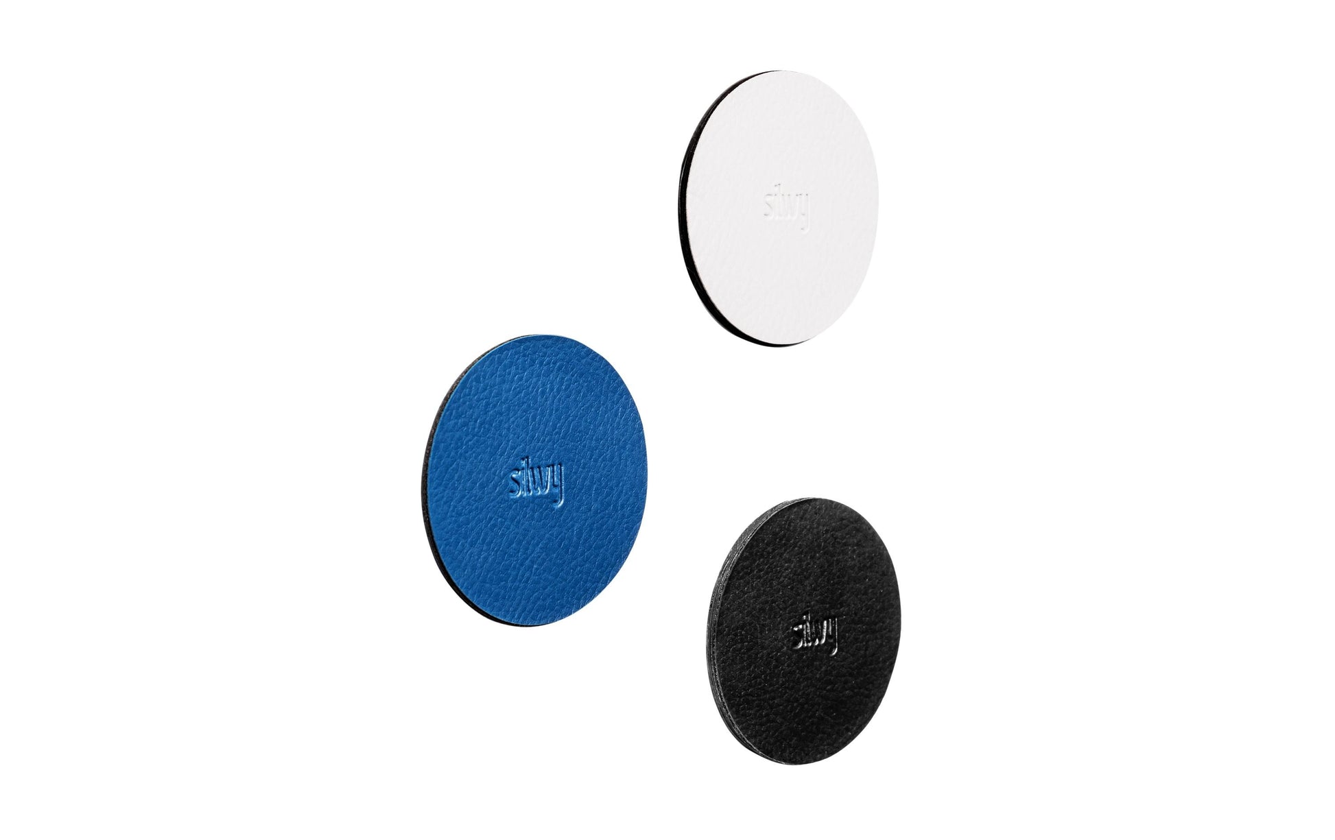 Silwy Montagepad – Ø 50 mm × 3 mm, für Glas, 4 Stk.
