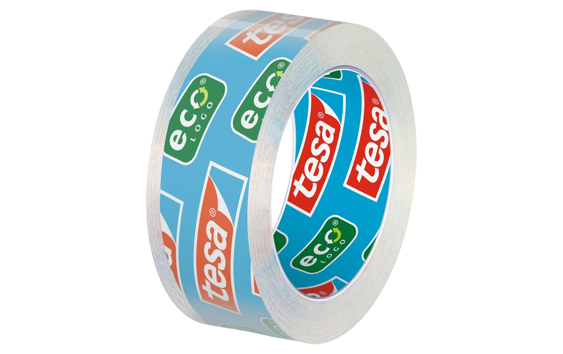 TESA Klebeband eco & clear – permanent, klar, Kunststoff, 15 mm × 10 m, Kern Ø 26 mm, 1 Rolle