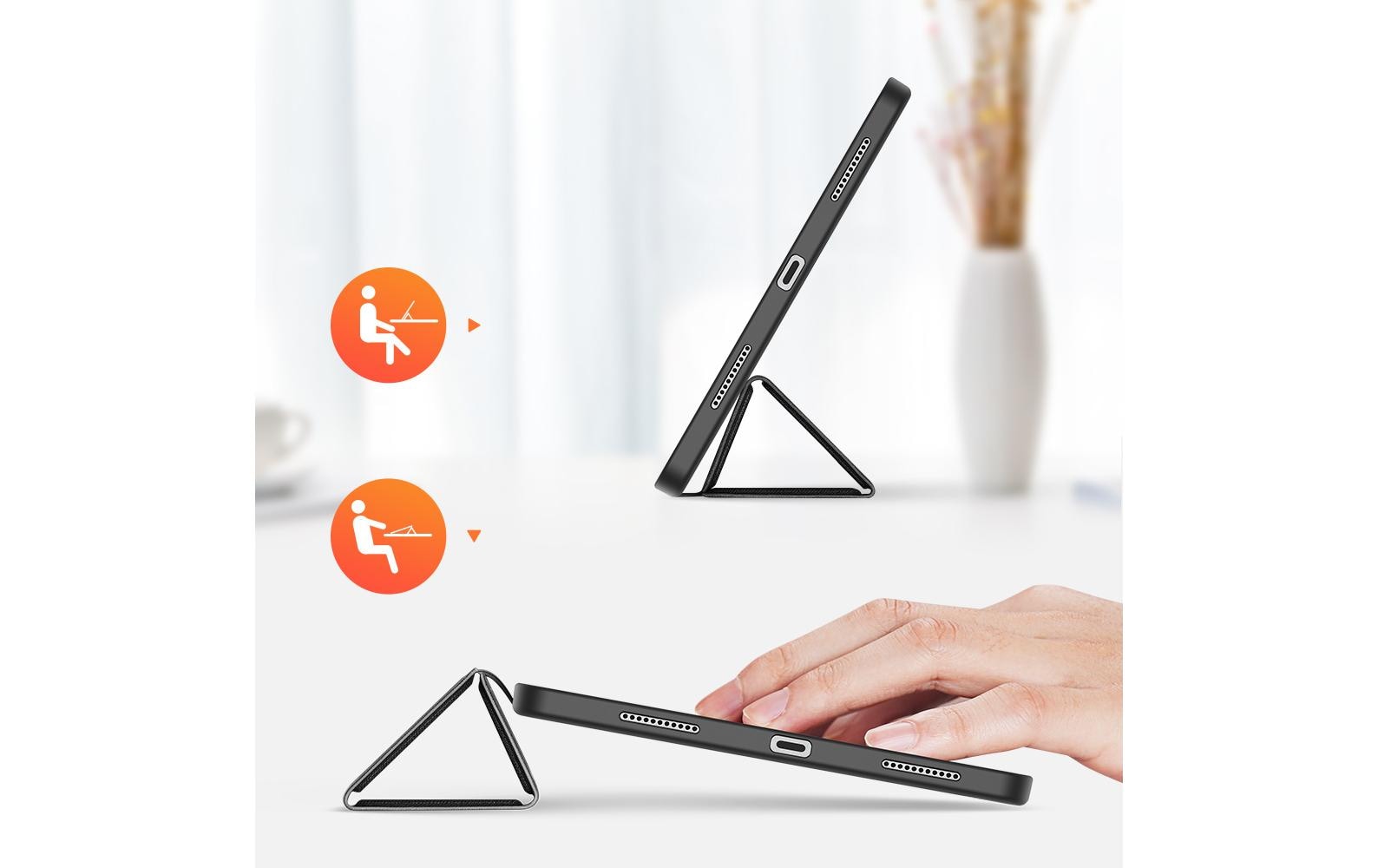 Nevox Vario Tablet-Hülle für iPad Pro 13" (M4/M5) – Schwarz
