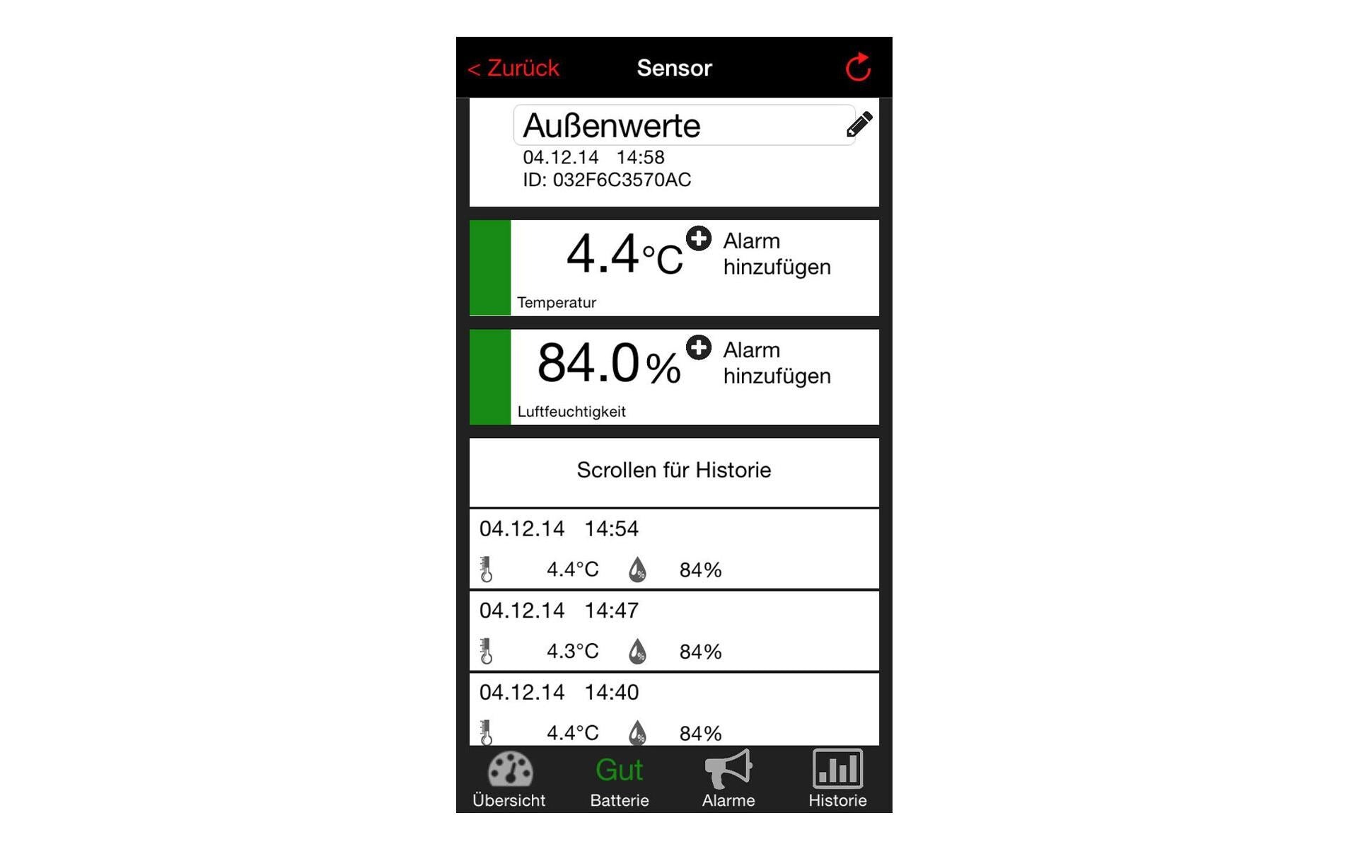 TFA-Dostmann WeatherHub SET2 Temperatur-/Feuchtesensor – Kabelgebunden, −30–60 °C, Innen/Aussen