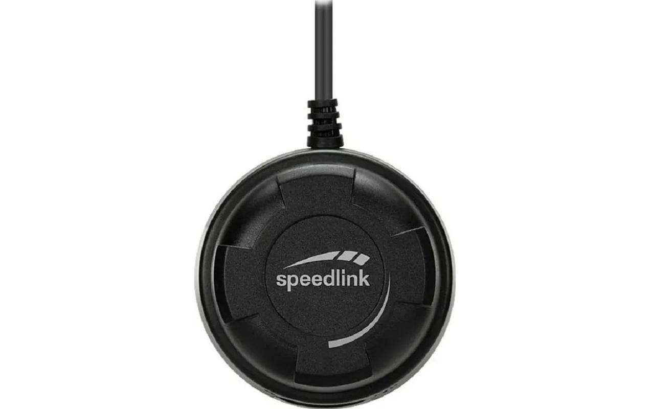 SPEEDLINK SL-830100-BK – PC-Lautsprecher-Set 2.1 – 60 W, mit Subwoofer, Cinch, Schwarz