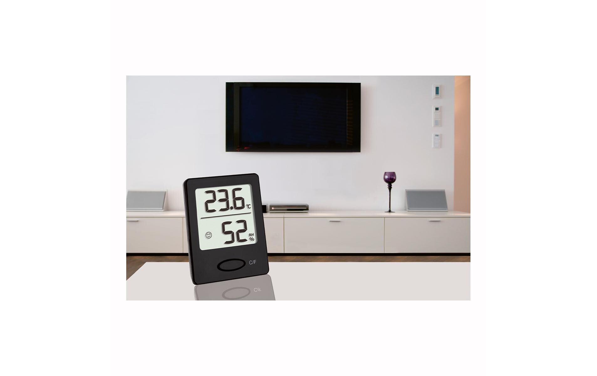 TFA-Dostmann Temperatur-/Feuchtesensor – Kabellos, −50–70 °C, 10–99 %