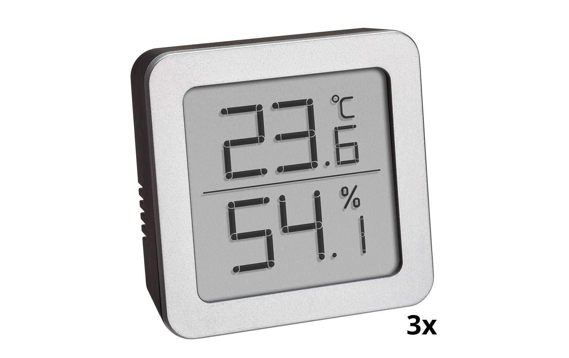 TFA-Dostmann Luftreiniger-Zubehör – Digitales Thermo-Hygrometer SET